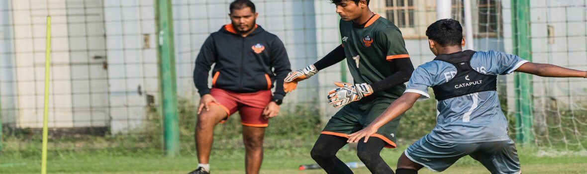 Every day I get to learn something new: Goalkeeper Hrithik Tiwari, FC Goa Development Team FC Goa