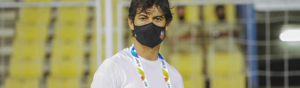 The players are tired, admits Juan Ferrando after 4-0 defeat to Persepolis FC Goa The players are tired, admits Juan Ferrando after 4-0 defeat to Persepolis FC Goa