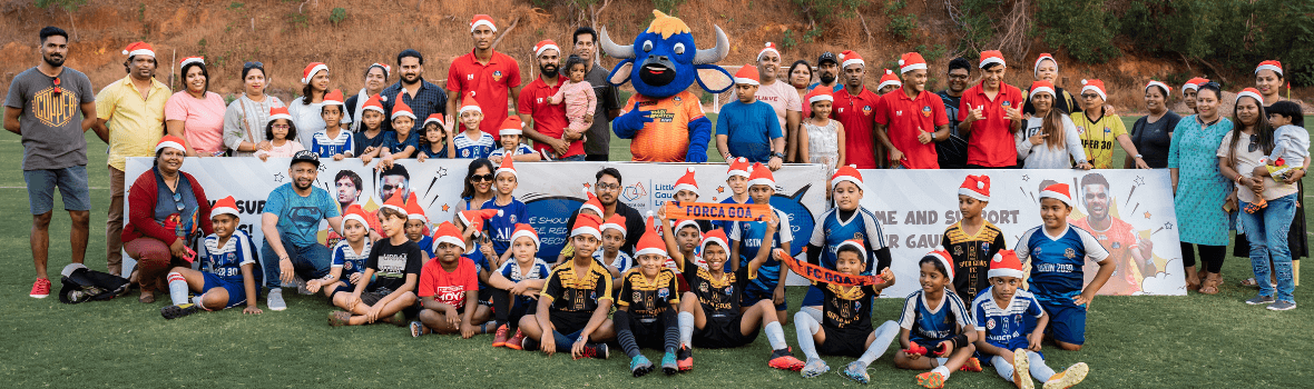 FC Goa host junior Christmas Party at Monte de Guirim ground FC Goa