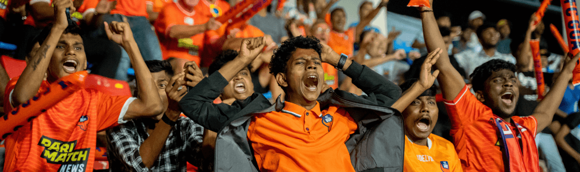 Fans voice support for FC Goa as quest for playoff spot continues FC Goa