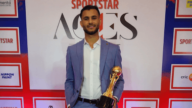 FC Goa star Anwar Ali wins Comeback of The Year in Sportstar Aces Awards 2023