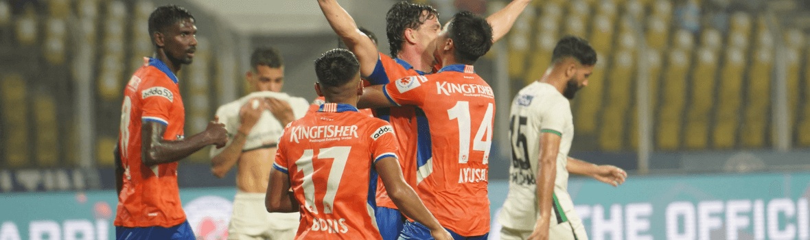 FC Goa dominate Mohammedan SC to sign off in style at home FC Goa FC Goa dominate Mohammedan SC to sign off in style at home FC Goa